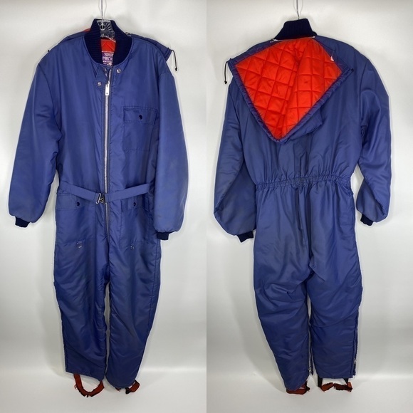 Vintage Yukon Sport King Winterwear Snowmobile Suit Snowsuit Medium - Picture 1 of 13